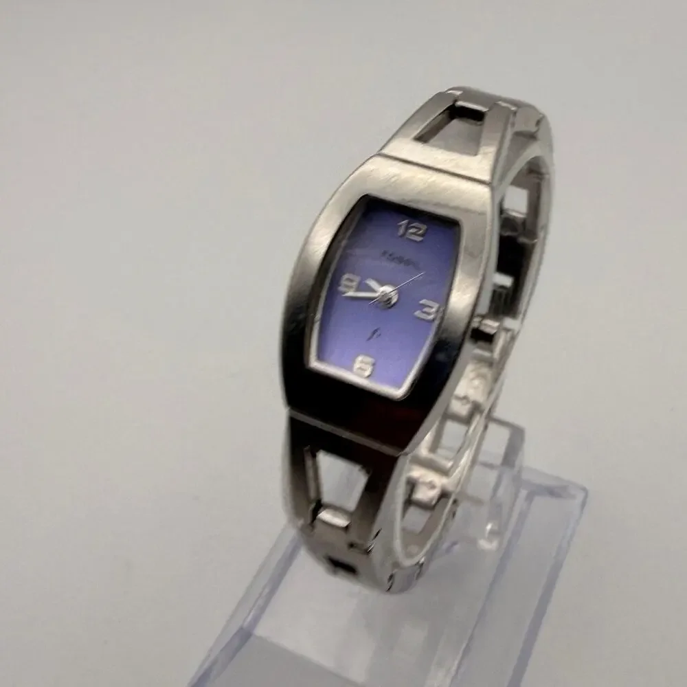 Vintage Fossil F2 'Forever' Women's Stainless Steel Watch ES-9423 New Battery